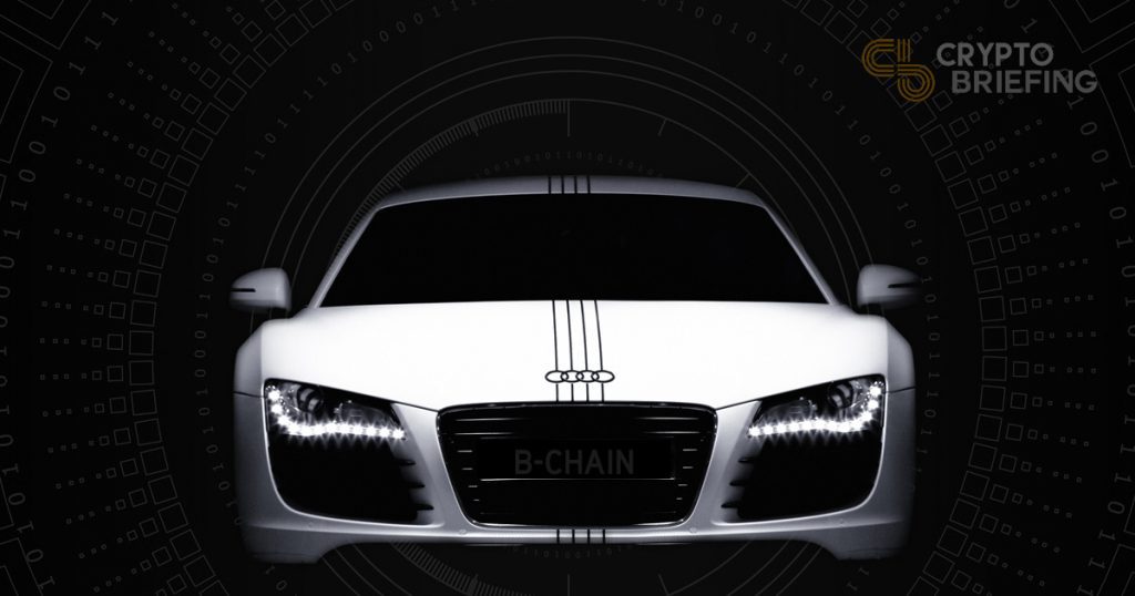 HPE Races To Consensus With Blockchain-Powered Audi