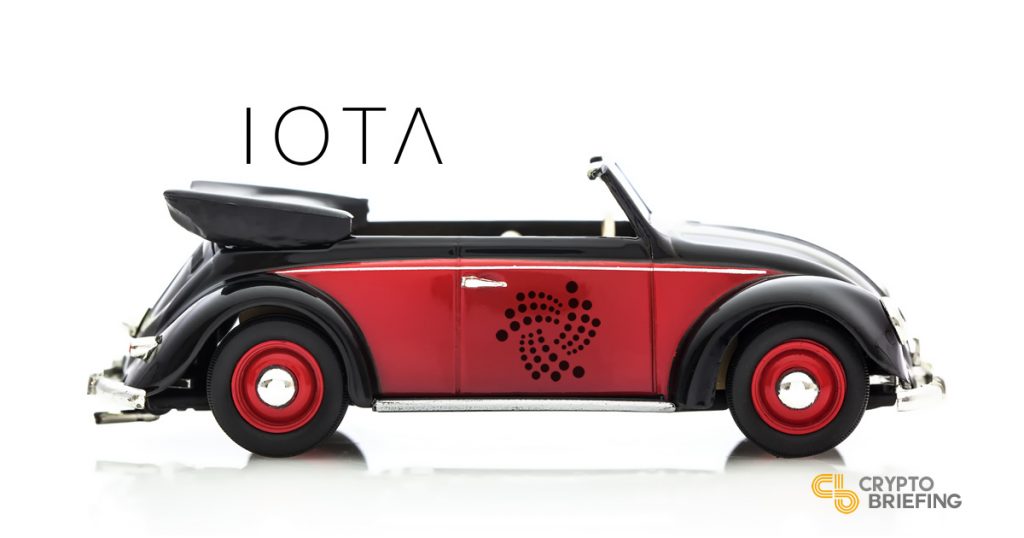 First VW IOTA Product Will Be Released Early Next Year