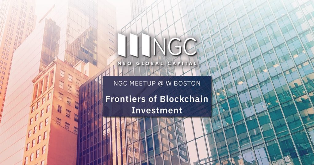 NGC Boston Meetup – Frontier of Blockchain Investment