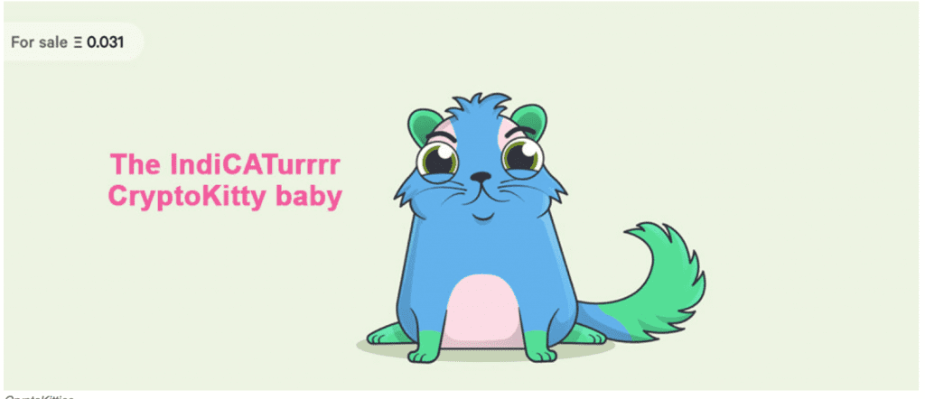 cryptokitties blockchain npr