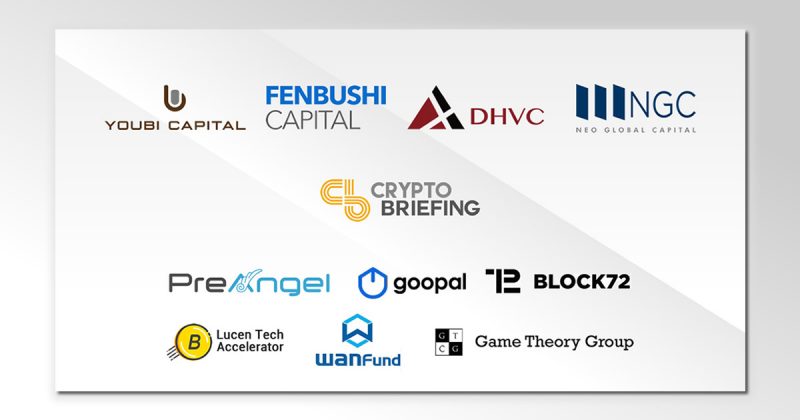 Crypto Briefing Seed Investors - Youbi Capital Fenbushi Capital DHVC Neo Global Capital PreAngel GooPal Block72 Lucen Accelerator WanFund Game Theory Group