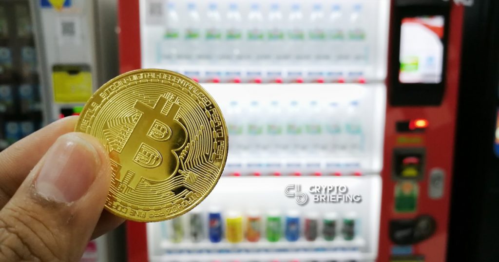 cryptocurrency vending machine