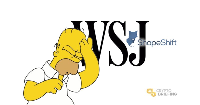 ShapeShift CEO ambushed by WSJ - Venezuela New Petro - Ripple Told You So