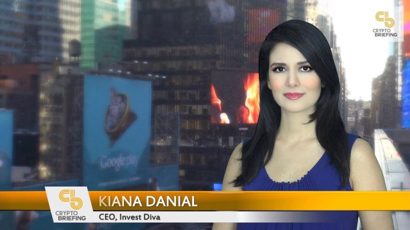 Kiana Danial of Invest Diva is the video host of The Crypto Briefing