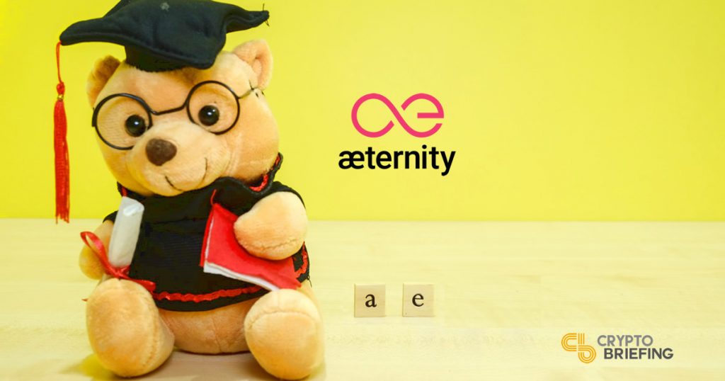 即使是在熊市，Aetenity也会支付你去学习区块链