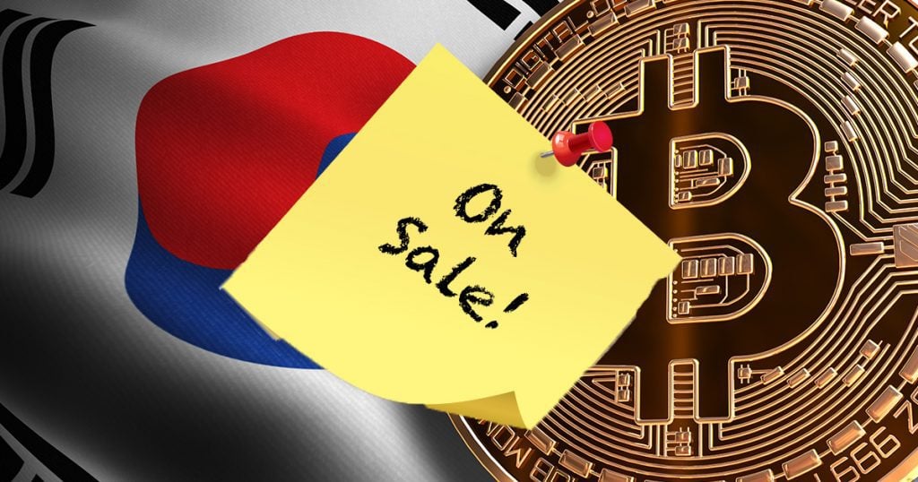 Korean Bitcoin Now Cheaper Than World Prices
