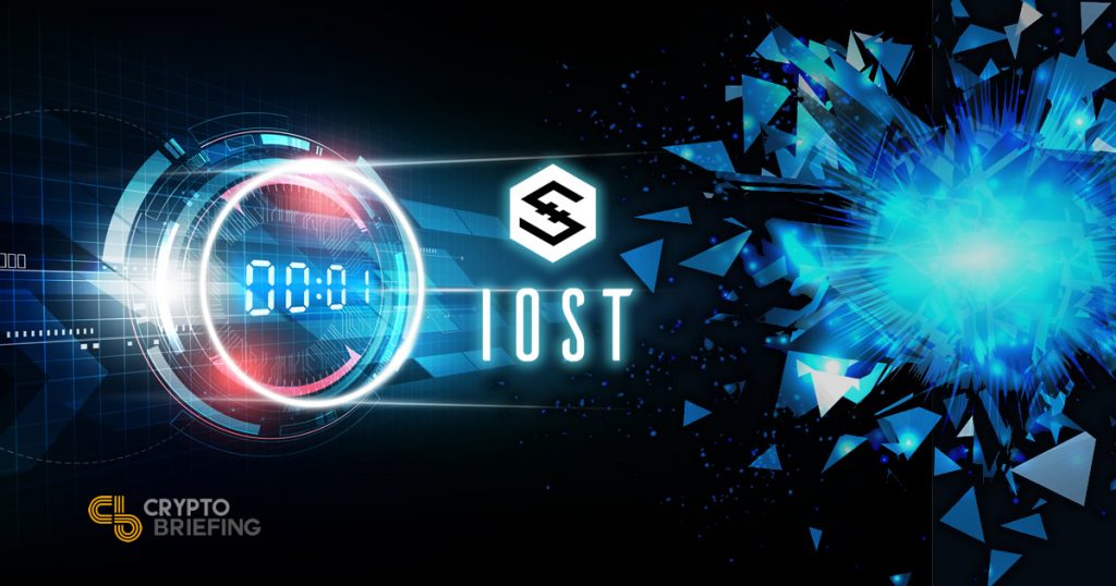 IOST Countdown To Mainnet Launch Adds 30 Percent To Market Cap