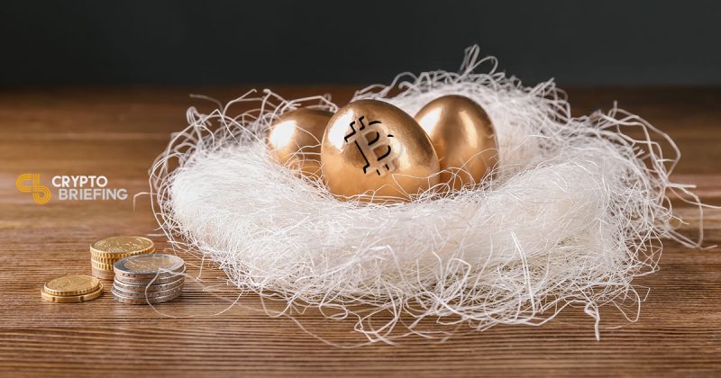 pensions bitcoin eggs