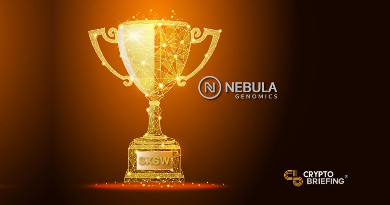 SXSW Blockchain focus pays off as Nebula Genomics wins Best in Show at SXSW Pitch