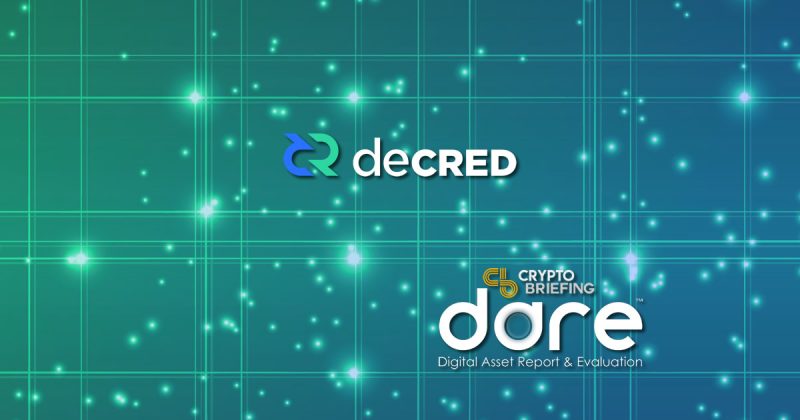 DeCred Digital Asset Report and DCR Token Review and Analysis