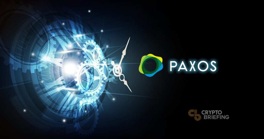 Paxos Announces Instant Crypto-Fiat Redemptions