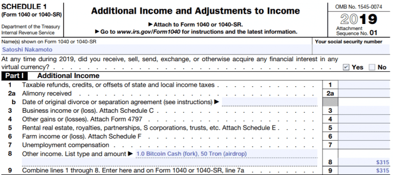 reporting ethereum on taxes