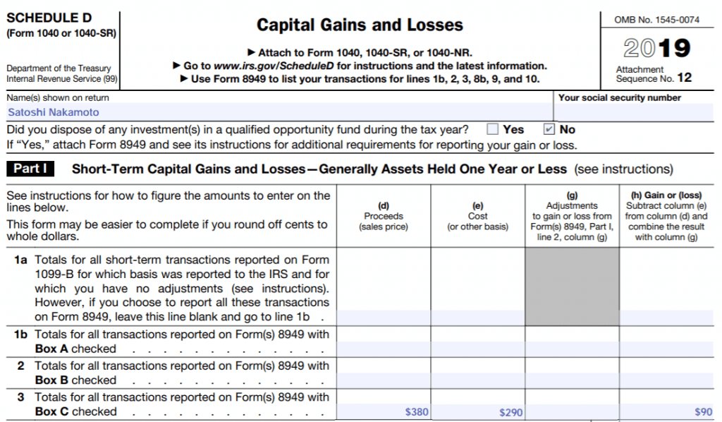 how to report ethereum on taxes