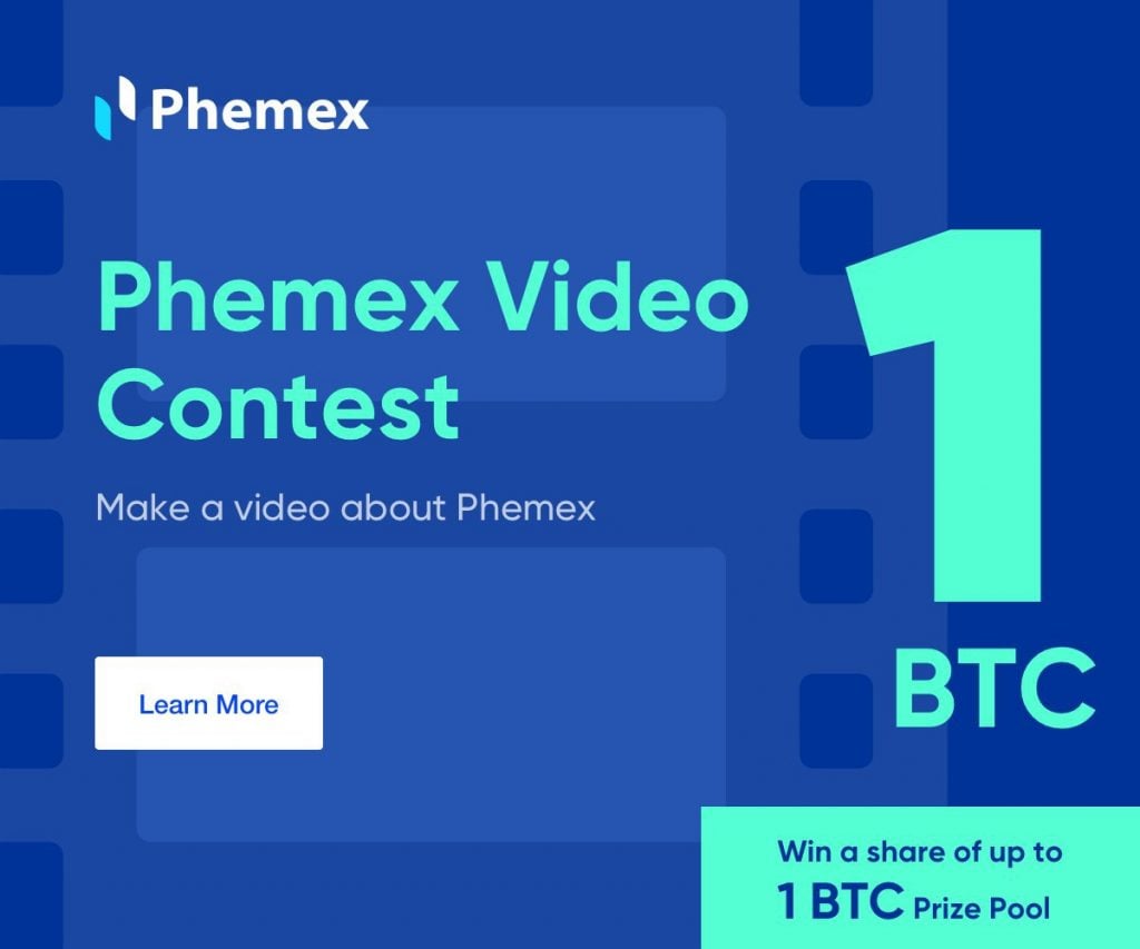 Crypto Derivatives Exchange Phemex Launches 1 Bitcoin Video Contest