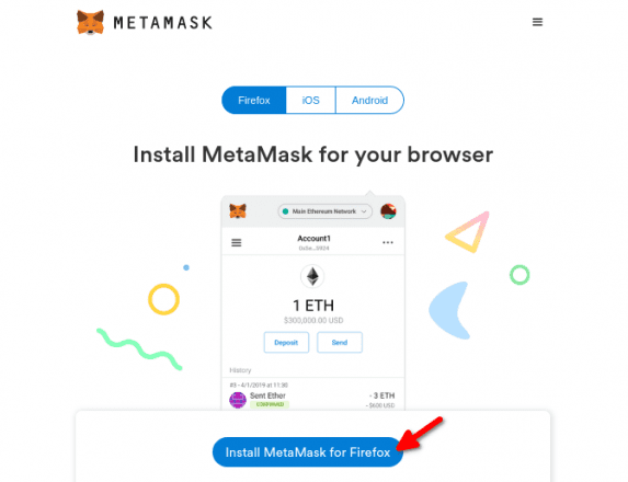 use metamask to login to website