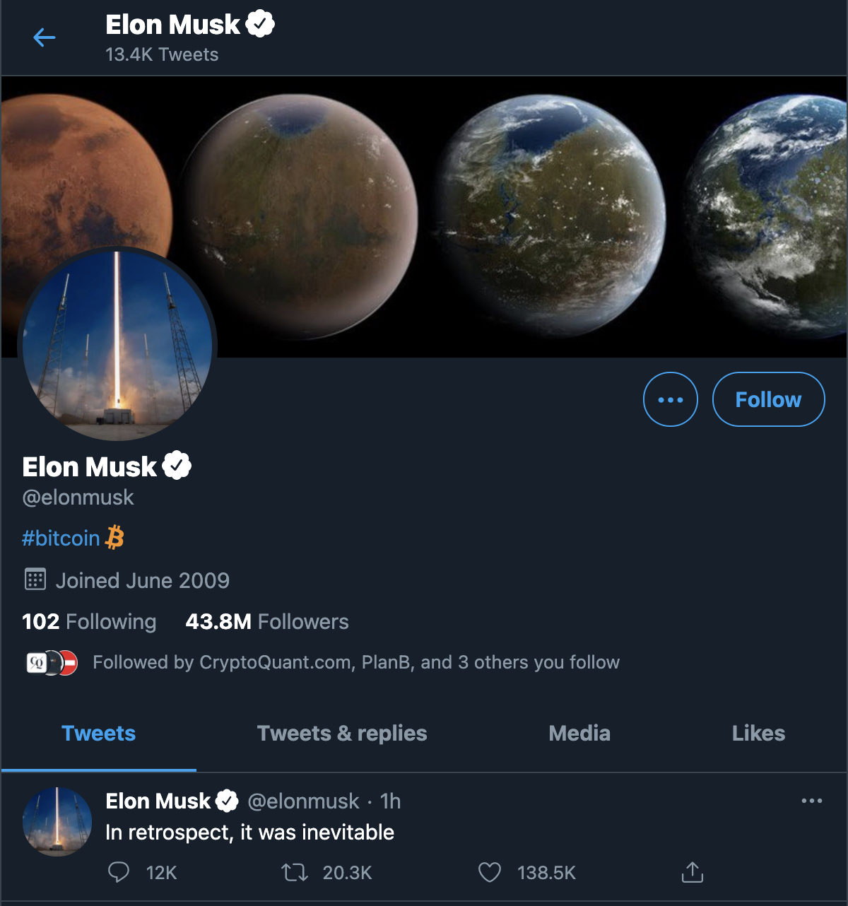 Elon Musk's Twitter by Twitter