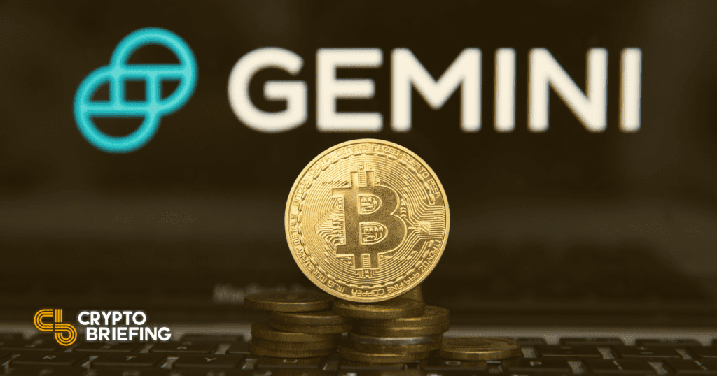 Gemini Announces 3% Cashback Bitcoin Credit Card