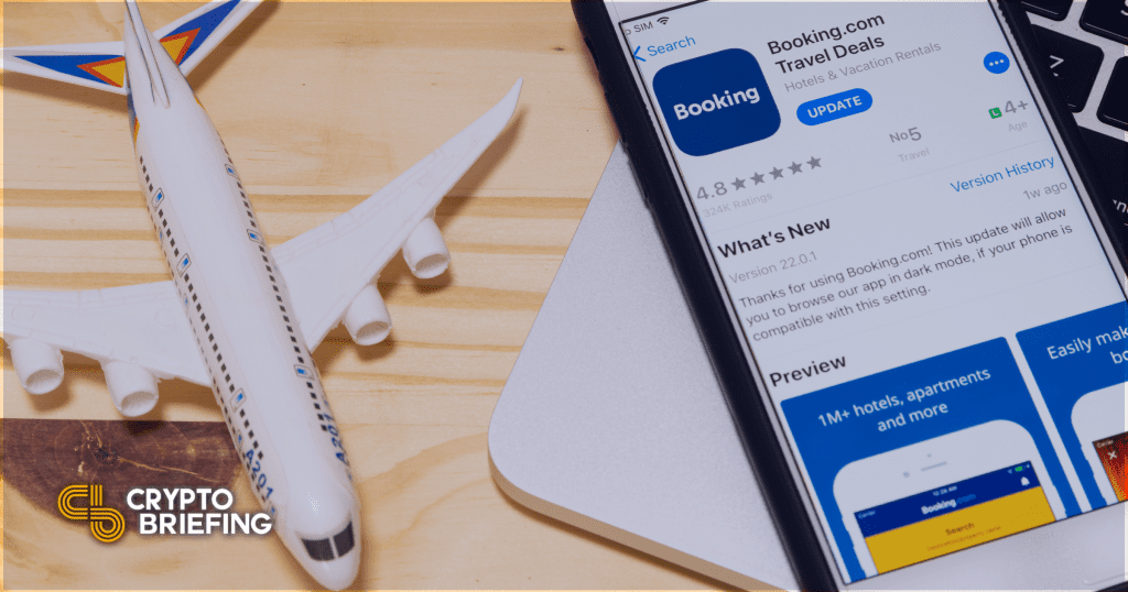Crypto.com Partners With Booking.com for Travel Discounts