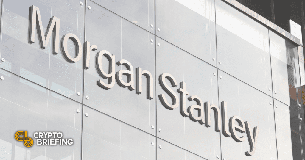 Morgan Stanley Registers Funds With Up to 25% Bitcoin Allocation