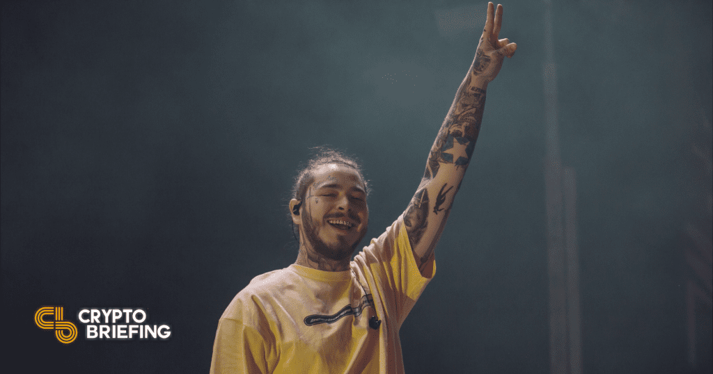 post malone crypto wallet