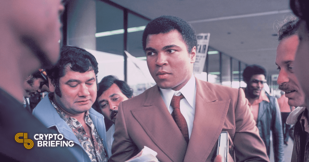 Ethernity Issue NFTs Remembering Muhammad Ali’s Fight of the Century