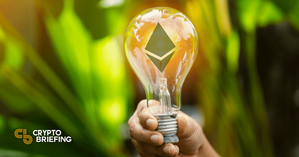 Ethereum Staking Will Drop Power Consumption by 99%