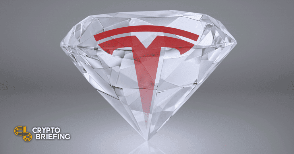 Musk Says Tesla's "Diamond Hands" Will Help Market