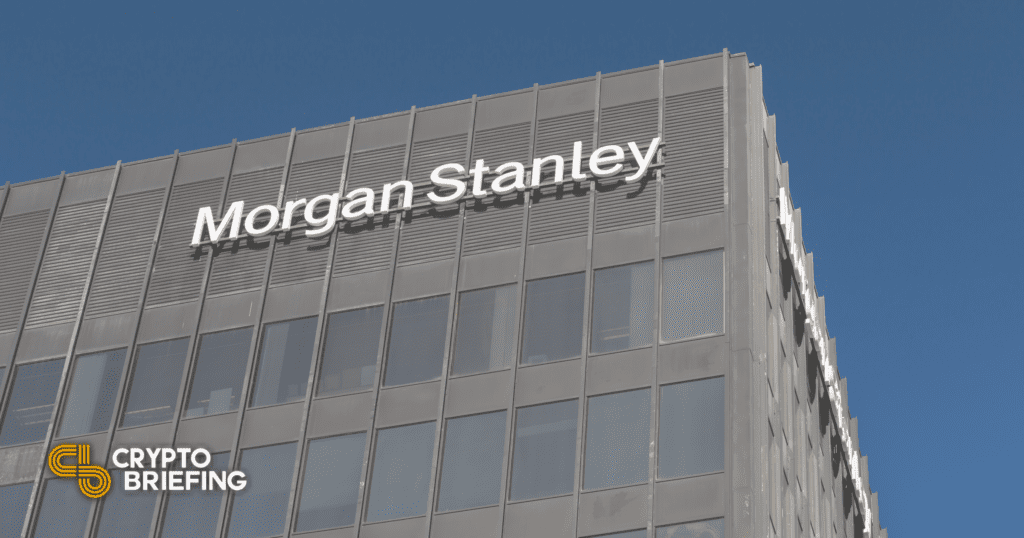 Morgan Stanley Reveals Stake in Grayscale Bitcoin Trust