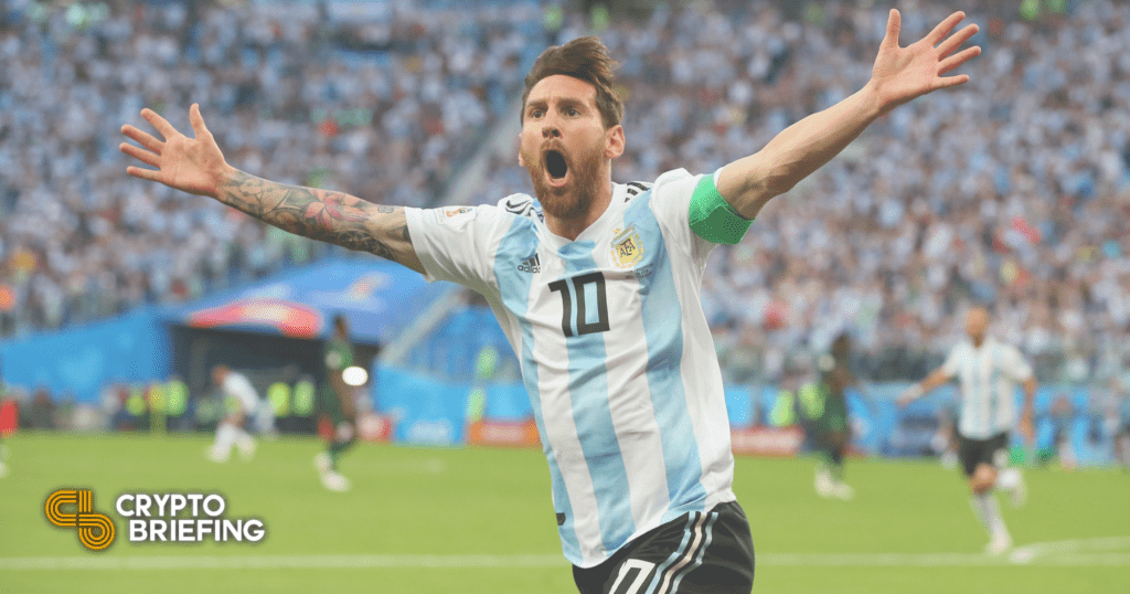 Lionel Messi is being partly paid in crypto by PSG