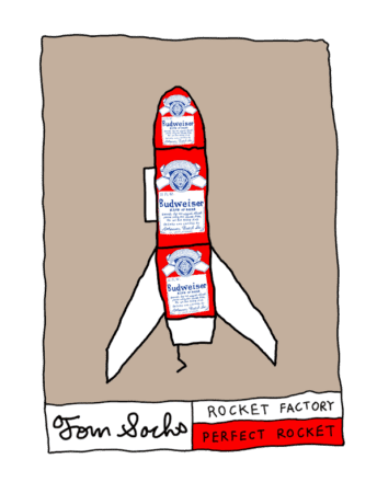 Budweiser rocket