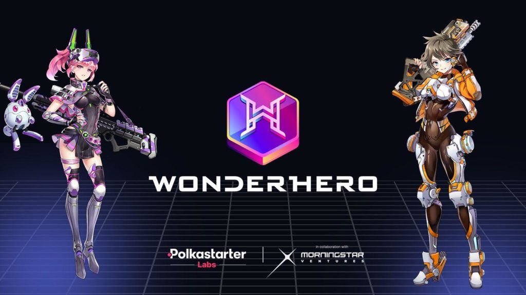 Wonderhero crypto game using coinbase as a wallet