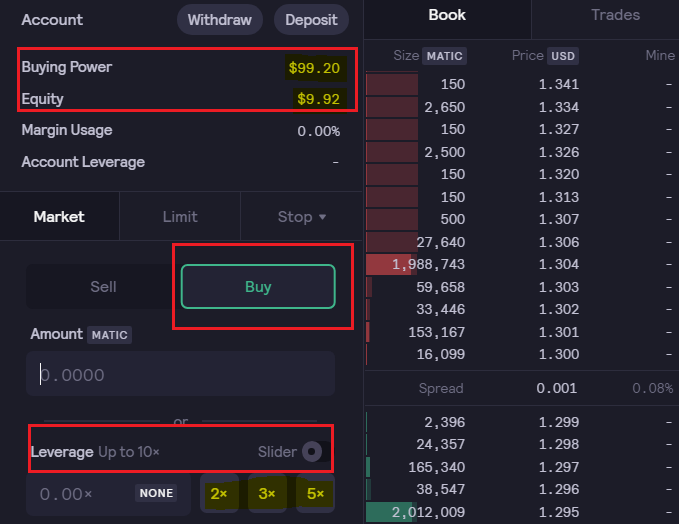 perpetual crypto trading