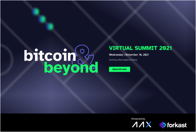 Forkast, AAX Present “Bitcoin & Beyond” on November 10