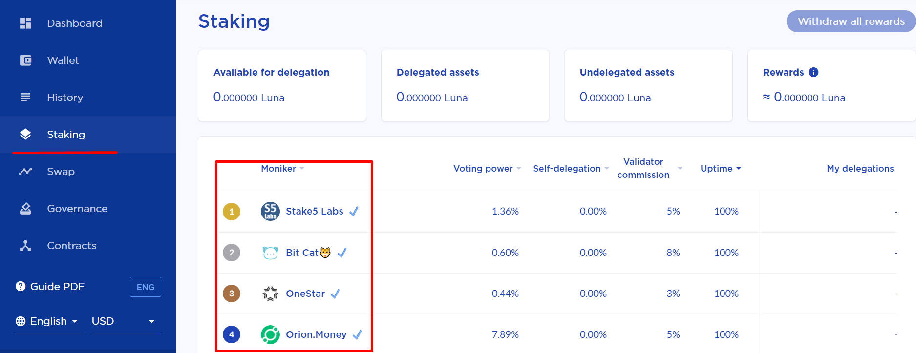 cant buy terra on crypto.com