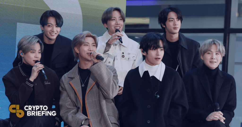 K-Pop Group BTS Adds to NFT Hype With First Collection