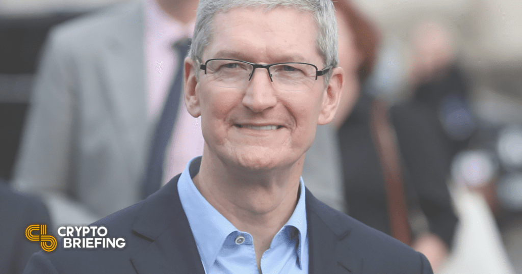 Apple CEO Tim Cook Reveals Cryptocurrency Investments