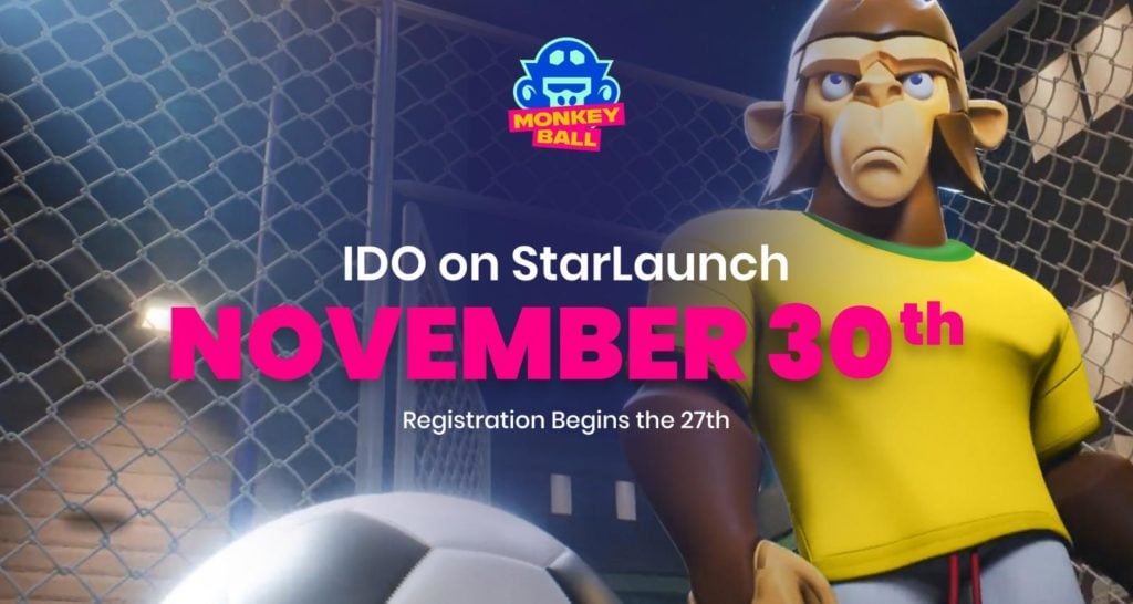 Play-to-Earn Game MonkeyBall to be Featured as Inaugural Flagship IDO on StarLaunch