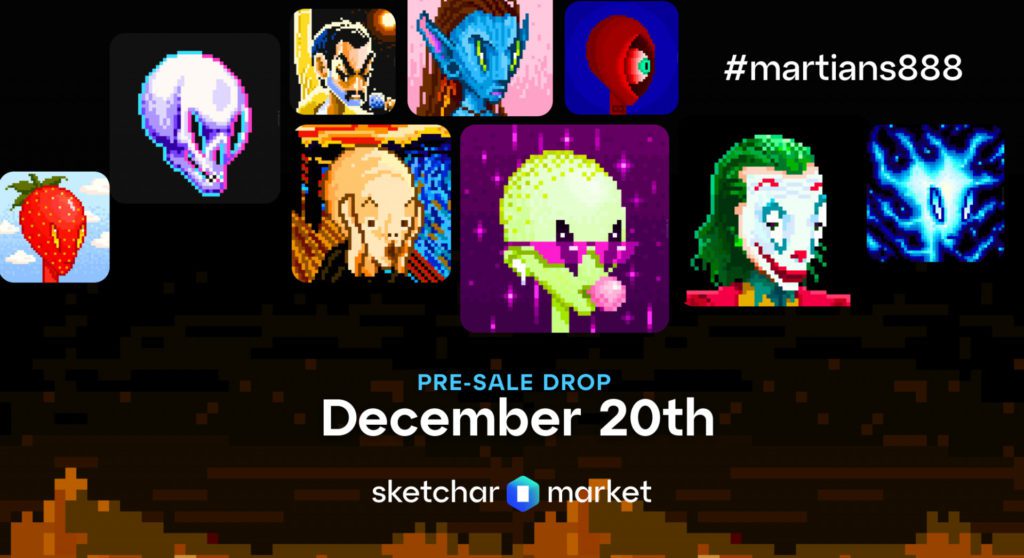 Sketchar Builds a Create-To-Earn Platform and Launches the Pre-Sale Drop on new NFT Marketplace