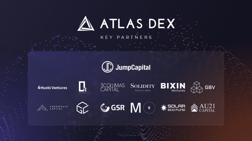 Atlas DEX Completes $6M Funding Round Led By Jump Capital