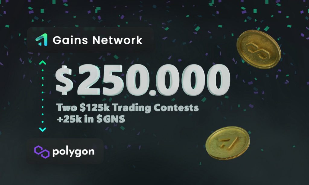Gains Network Unlocks First Part of $750K Grant To Grow Decentralized Leveraged Trading Platform gTrade