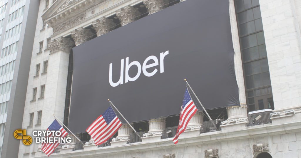 Uber Will "Absolutely" Accept Crypto (At Some Point)