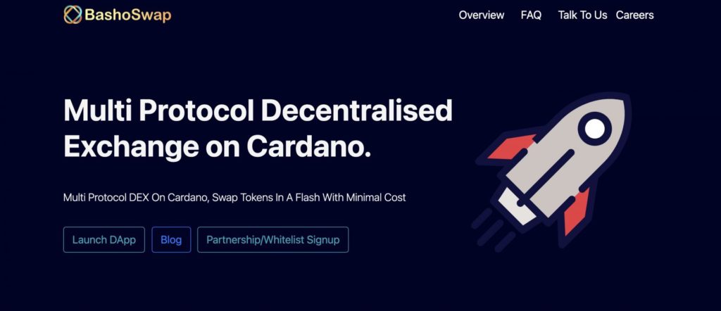 Bashoswap is Building a Cardano-Powered Decentralized Exchange