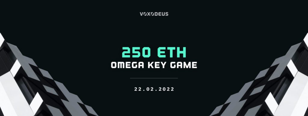 Voxodeus Launches 250ETH Omega Key Game: Likely the Largest Reward Pool in NFT History