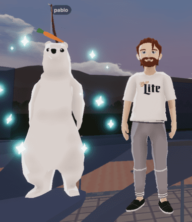 Decentraland Polar Bear