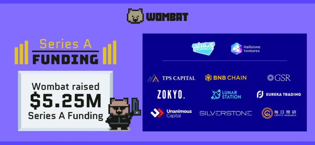 Wombat Exchange Raises $5.25M in Series A Funding Led by Animoca Brands and Hailstone Ventures