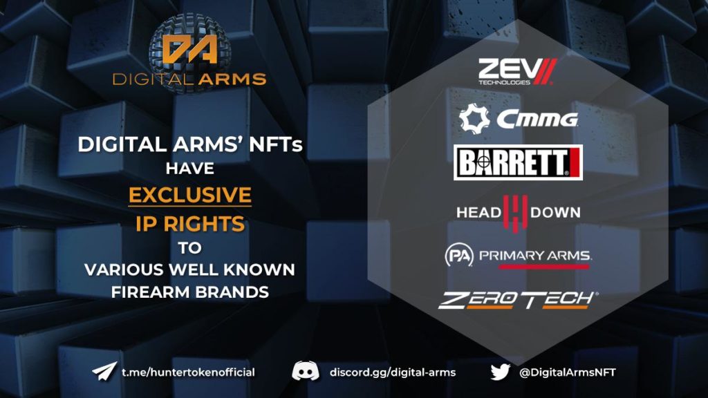 Digital Arms &amp; ZEV Technologies Develop World’s First IP Licensed Pistol NFT