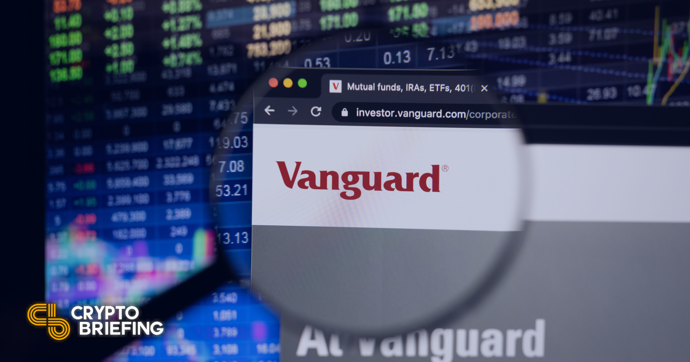 Vanguard cryptocurrency etf cryptocurrency 2018 when the law catches up with game-changing technology