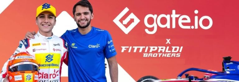 Gate.io Sponsors F1/F2 Racing Duo, Fittipaldi Brothers, As It Increases Its Presence in Brazil
