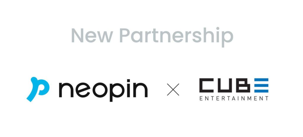 Neopin Partners With Cube Entertainment To Establish a Global Blockchain Ecosystem. 