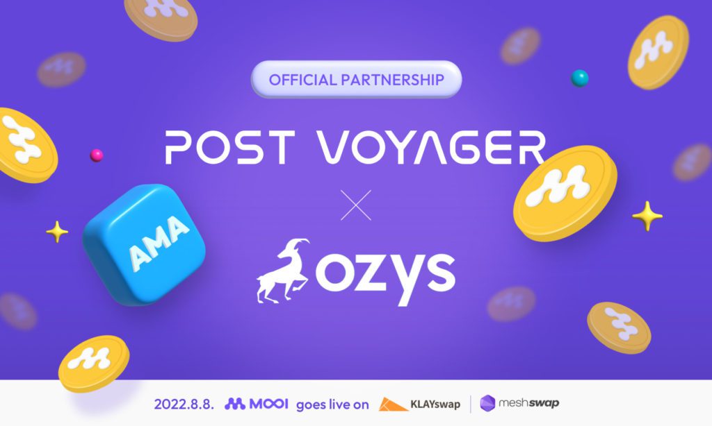 Post Voyager Partners With Ozys, Announces Plans for Multi-chain Expansion